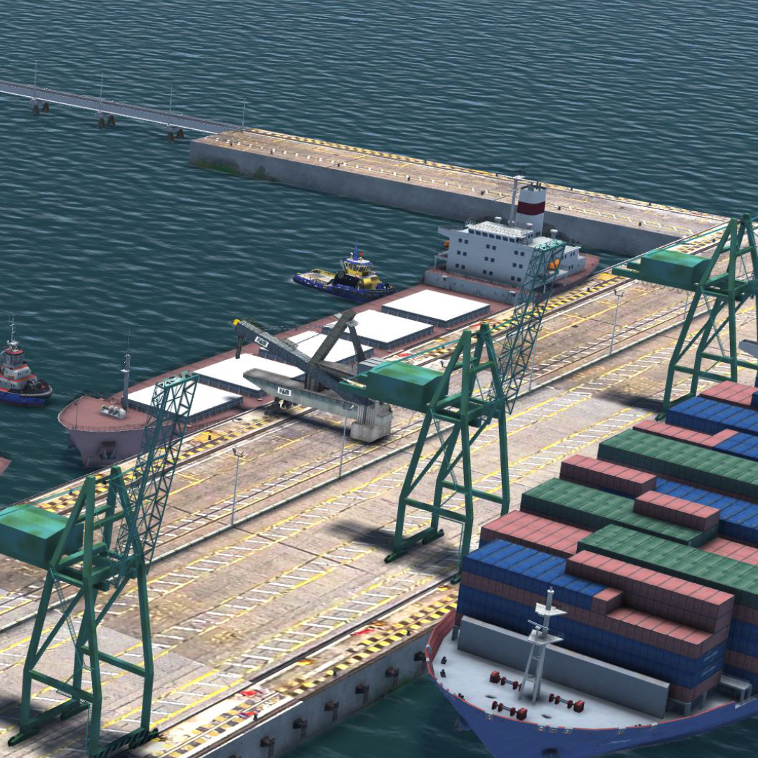 Maniobras portuarias