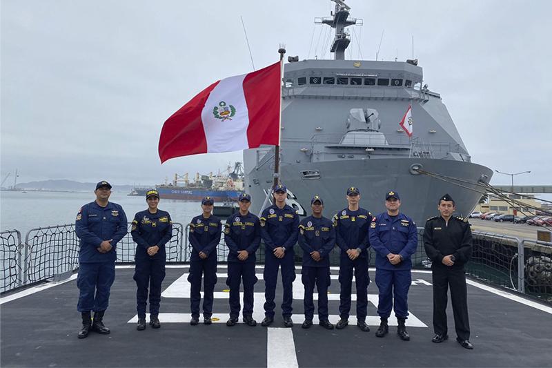 CON XITO COMITIVA DE LA ESCUELA NAVAL REALIZ PASANT A ACAD MICA